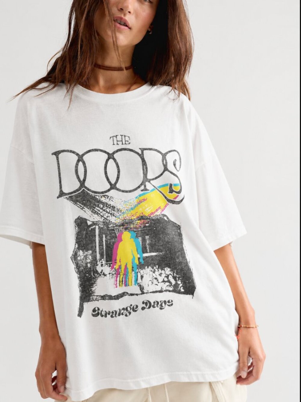 THE DOORS STRANGE DAYS OVERSIZED TEE